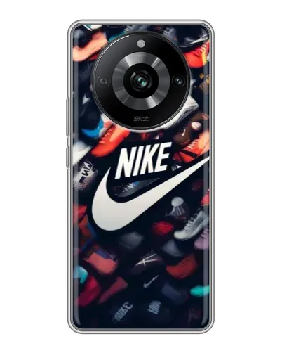 Чохол для Realme 11 з картинкою «Колекція кросівок Nike» Чохол для Realme 11 з картинкою «Колекція кросівок Nike»