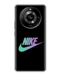 Чохол для Realme 11 з картинкою «Nike — міська ніч»