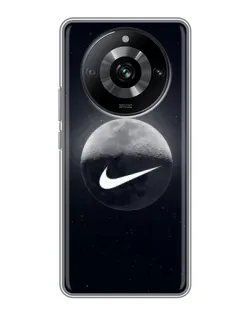 Чохол для Realme 11 з картинкою «Nike у стилі графіті»