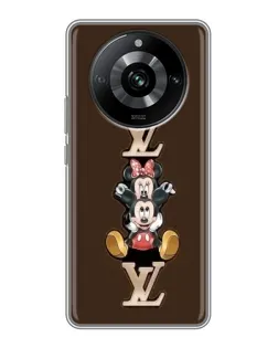 Чохол для Realme 11 з картинкою «LV та Міккі Маус»
