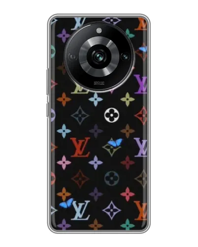 Чохол для Realme 11 з картинкою «Кольорова монограма LV» Чохол для Realme 11 з картинкою «Кольорова монограма LV»