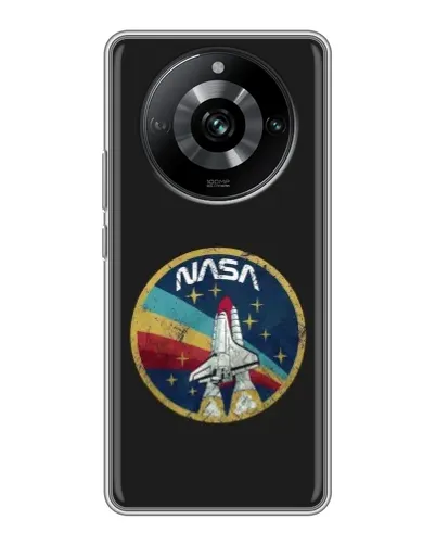 Чехол для Realme 11 с картинкой «NASA — эмблема миссии»