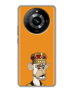 Чохол для Realme 11 з картинкою «Золота мавпа Bored Ape» Чохол для Realme 11 з картинкою «Золота мавпа Bored Ape»