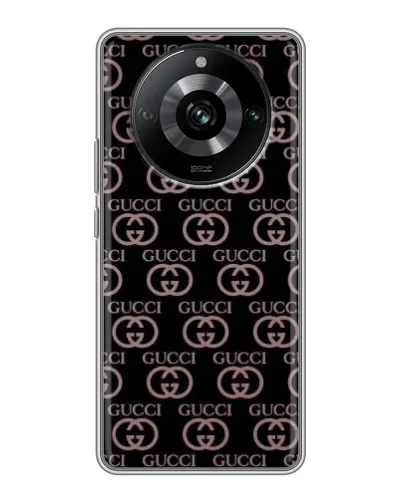 Чехол для Realme 11 с картинкой «Классическая монограмма Gucci» Чехол для Realme 11 с картинкой «Классическая монограмма Gucci»
