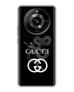 Чохол для Realme 11 з картинкою «Gucci — срібна змія» Чохол для Realme 11 з картинкою «Gucci — срібна змія»