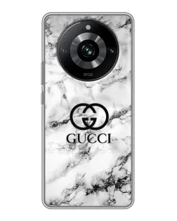 Чохол для Realme 11 з картинкою «Gucci — мармуровий шик» Чохол для Realme 11 з картинкою «Gucci — мармуровий шик»
