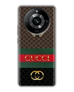 Чохол для Realme 11 з картинкою «Gucci — брендований десерт» Чохол для Realme 11 з картинкою «Gucci — брендований десерт»