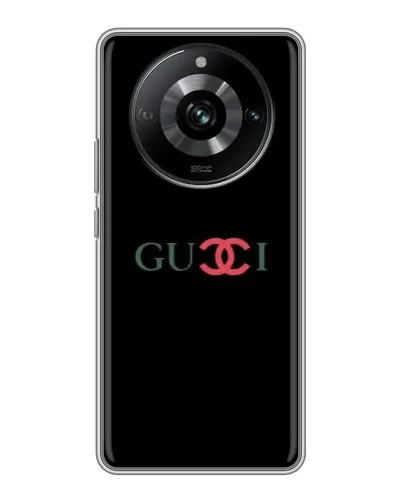 Чехол для Realme 11 с картинкой «Gucci — красный градиент» Чехол для Realme 11 с картинкой «Gucci — красный градиент»