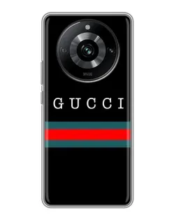 Чохол для Realme 11 з картинкою «Gucci — червоний пояс» Чохол для Realme 11 з картинкою «Gucci — червоний пояс»