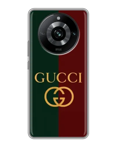 Чехол для Realme 11 с картинкой «Gucci — темно-зеленый градиент» Чехол для Realme 11 с картинкой «Gucci — темно-зеленый градиент»