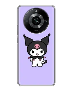 Чохол для Realme 11 з картинкою «Kuromi — ніжний фіолетовий»