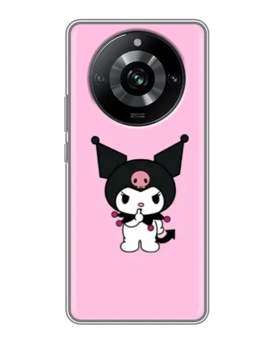 Чохол для Realme 11 з картинкою «Kuromi — рожева ніжність» Чохол для Realme 11 з картинкою «Kuromi — рожева ніжність»