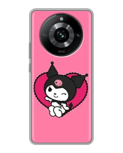 Чохол для Realme 11 з картинкою «Kuromi — любов у серці» Чохол для Realme 11 з картинкою «Kuromi — любов у серці»