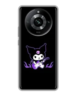 Чохол для Realme 11 з картинкою «Електрична Kuromi»