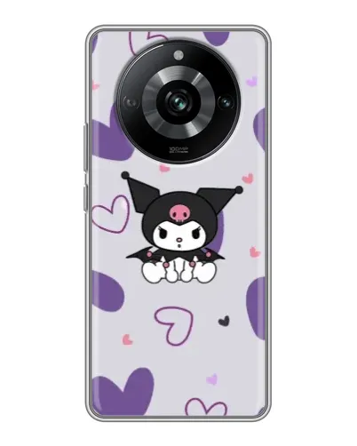 Чохол для Realme 11 з картинкою «Kuromi та лавандові серця» Чохол для Realme 11 з картинкою «Kuromi та лавандові серця»