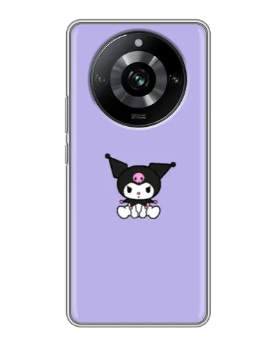 Чохол для Realme 11 з картинкою «Kuromi — фіолетовий мінімалізм» Чохол для Realme 11 з картинкою «Kuromi — фіолетовий мінімалізм»