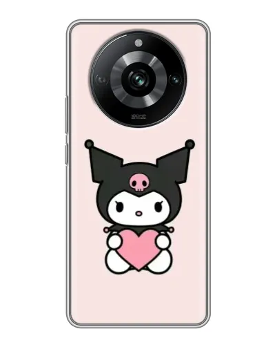 Чохол для Realme 11 з картинкою «Kuromi та серце» Чохол для Realme 11 з картинкою «Kuromi та серце»