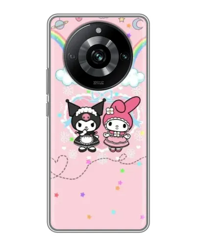 Чохол для Realme 11 з картинкою «My Melody та Kuromi» Чохол для Realme 11 з картинкою «My Melody та Kuromi»