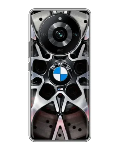Чохол для Realme 11 з картинкою «BMW — деталь диска» Чохол для Realme 11 з картинкою «BMW — деталь диска»
