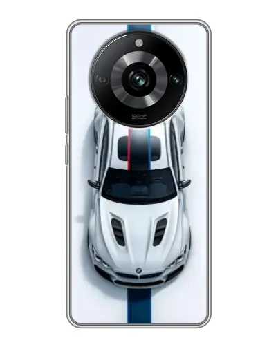 Чохол для Realme 11 з картинкою «Вид зверху — BMW M» Чохол для Realme 11 з картинкою «Вид зверху — BMW M»
