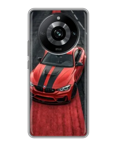 Чохол для Realme 11 з картинкою «BMW на червоній доріжці» Чохол для Realme 11 з картинкою «BMW на червоній доріжці»