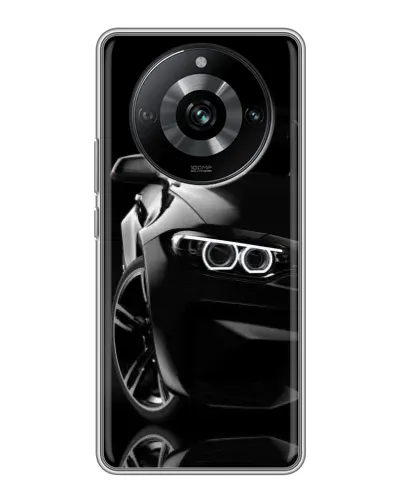 Чохол для Realme 11 з картинкою «Чорна BMW — профіль» Чохол для Realme 11 з картинкою «Чорна BMW — профіль»
