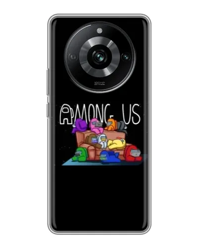 Чохол для Realme 11 з картинкою «Логотип Among Us» Чохол для Realme 11 з картинкою «Логотип Among Us»