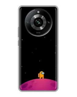 Чохол для Realme 11 з картинкою «Самотній герой на планеті» Чохол для Realme 11 з картинкою «Самотній герой на планеті»