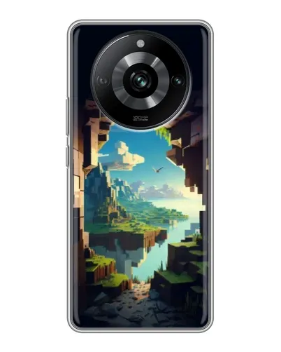 Чохол для Realme 11 з картинкою «Вид з печери» Чохол для Realme 11 з картинкою «Вид з печери»