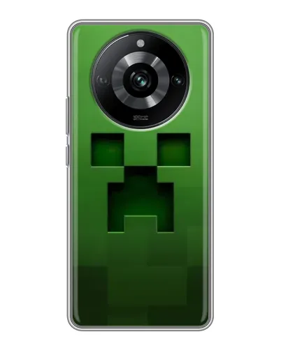 Чохол для Realme 11 з картинкою «Кріпер мікро-дизайн» Чохол для Realme 11 з картинкою «Кріпер мікро-дизайн»