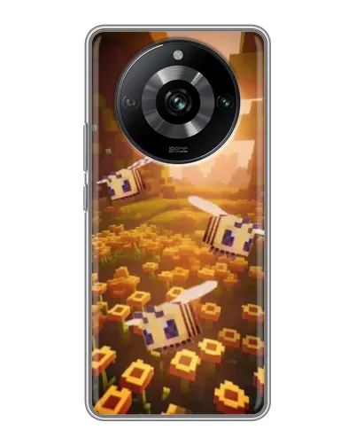 Чохол для Realme 11 з картинкою «Поле соняшників» Чохол для Realme 11 з картинкою «Поле соняшників»