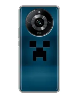 Чохол для Realme 11 з картинкою «Кріпери текстура»