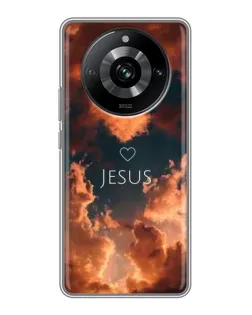 Чохол для Realme 11 з картинкою «Сяйво Імені Jesus»
