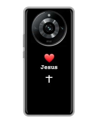 Чохол для Realme 11 з картинкою «Серце - Jesus» Чохол для Realme 11 з картинкою «Серце - Jesus»