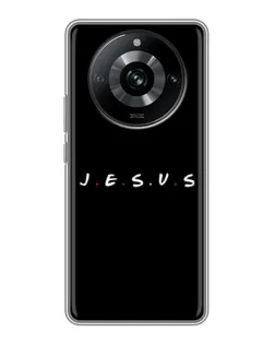 Чохол для Realme 11 з картинкою «Крапки віри J.E.S.U.S.»