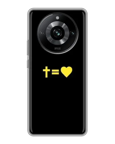 Чохол для Realme 11 з картинкою «Серце та Хрест» Чохол для Realme 11 з картинкою «Серце та Хрест»