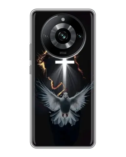 Чохол для Realme 11 з картинкою «Голуб та Світло» Чохол для Realme 11 з картинкою «Голуб та Світло»