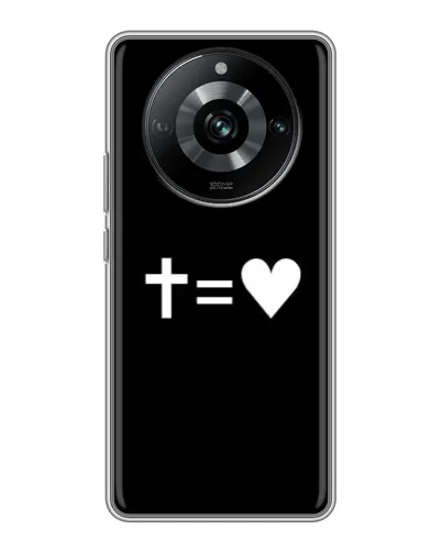 Чохол для Realme 11 з картинкою «Хрест та Серце» Чохол для Realme 11 з картинкою «Хрест та Серце»