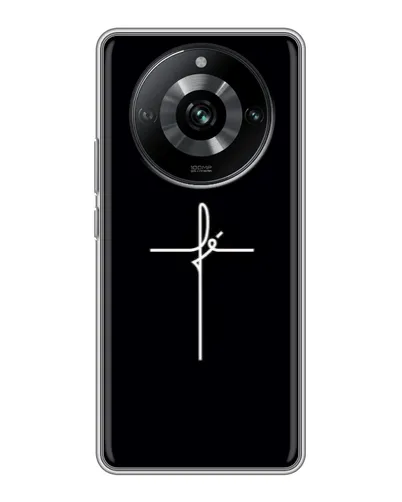 Чехол для Realme 11 с картинкой «Тонкий крест» Чехол для Realme 11 с картинкой «Тонкий крест»