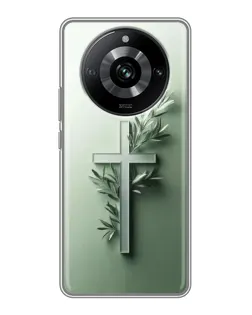 Чехол для Realme 11 с картинкой «Оливковая ветвь»