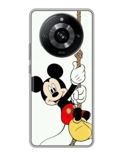 Чехол для Realme 11 с картинкой «Mickey на канате»