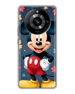 Чехол для Realme 11 с картинкой «Осенний Mickey Mouse»
