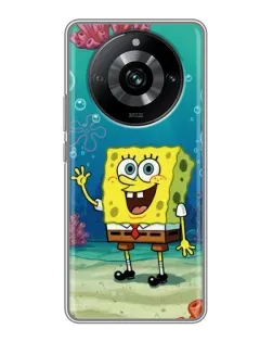 Чехол для Realme 11 с картинкой «Подводный привет»