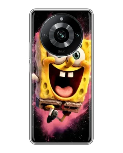 Чехол для Realme 11 с картинкой «Взрывной Спанч Боб»
