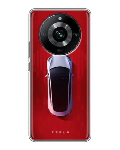 Чохол для Realme 11 з картинкою «Tesla Top View» Чохол для Realme 11 з картинкою «Tesla Top View»
