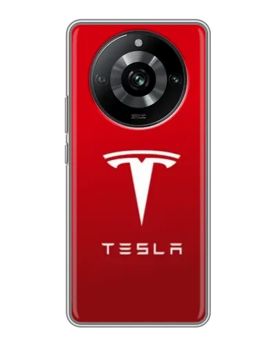 Чохол для Realme 11 з картинкою «Tesla Red Classic» Чохол для Realme 11 з картинкою «Tesla Red Classic»