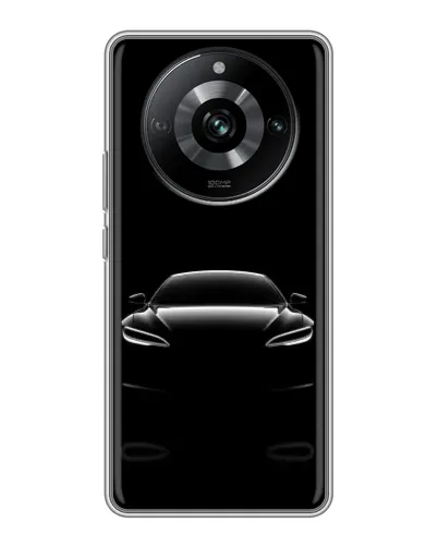 Чохол для Realme 11 з картинкою «Силует Tesla Night» Чохол для Realme 11 з картинкою «Силует Tesla Night»