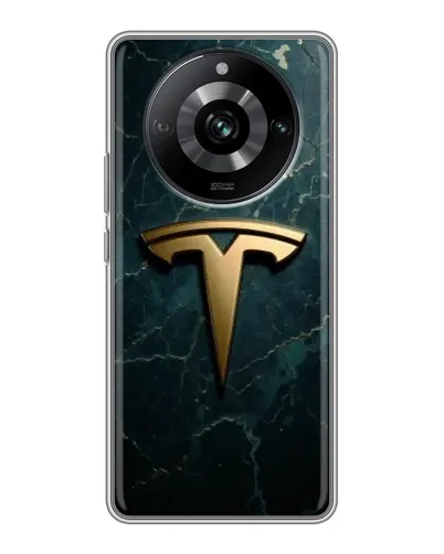 Чохол для Realme 11 з картинкою «Мармурова Tesla Gold» Чохол для Realme 11 з картинкою «Мармурова Tesla Gold»
