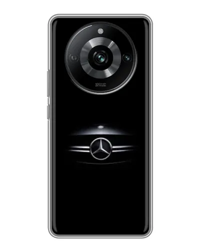 Чехол для Realme 11 с картинкой «Mercedes — абстрактные линии» Чехол для Realme 11 с картинкой «Mercedes — абстрактные линии»