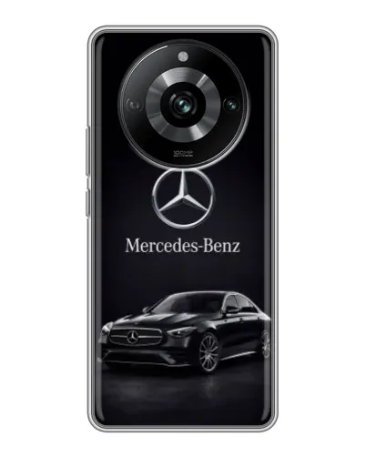 Чехол для Realme 11 с картинкой «Mercedes — решетка радиатора» Чехол для Realme 11 с картинкой «Mercedes — решетка радиатора»